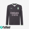 Camiseta Futbol AC Milan Tercera Hombre Manga Larga 24 25