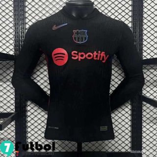 Camiseta Futbol Barcelona Segunda Hombre Manga Larga 24 25