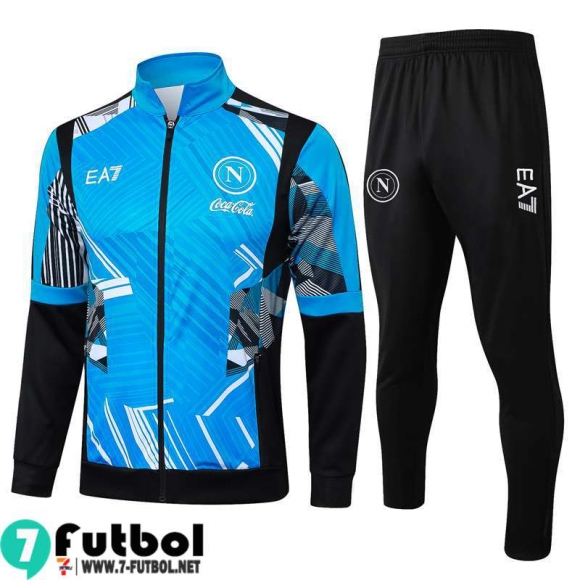 KIT: Chaquetas Deportivas Napoli Hombre 24 25 B367