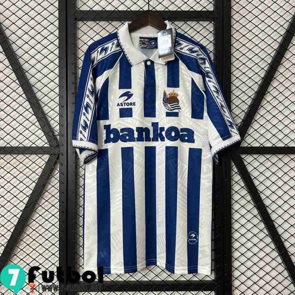 Retro Camiseta Futbol Real Sociedad Primera Hombre 94 95 FG593