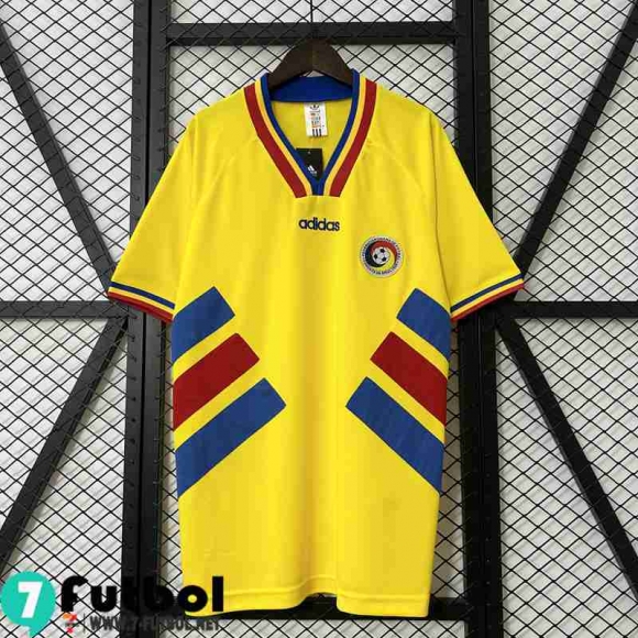 Retro Camiseta Futbol Romania Primera Hombre 1994 FG626