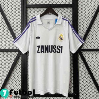 Retro Camiseta Futbol Real Madrid Primera Hombre 84 85 FG633