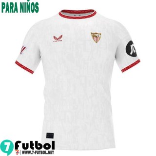 Camiseta Futbol Sevilla Primera Ninos 24 25