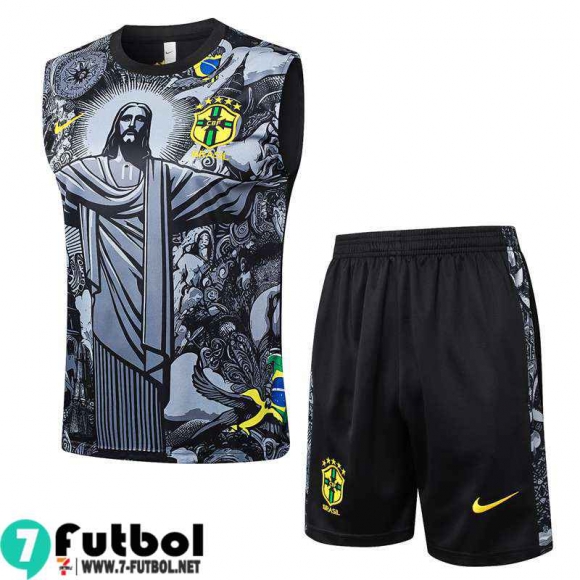 KIT: Sin Mangas Brasil Hombre 24 25 H298