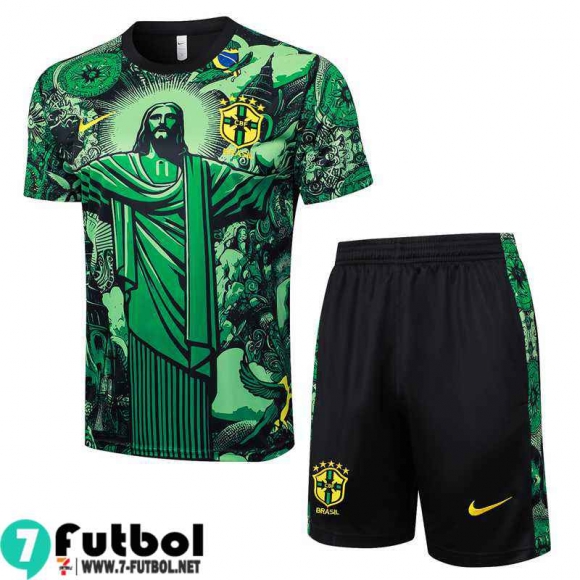 KIT: Camiseta Futbol Brasil Hombre 24 25 H299