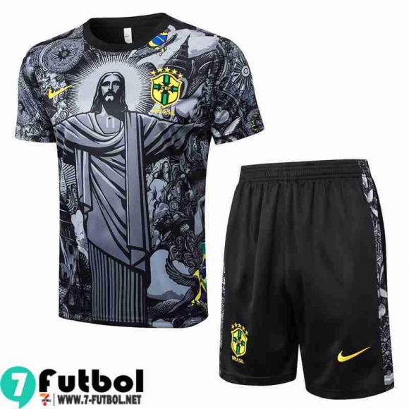 KIT: Camiseta Futbol Brasil Hombre 24 25 H303