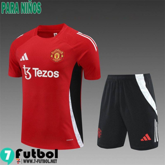 KIT: Camiseta Futbol Manchester United Ninos 24 25 H314