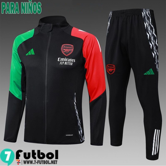 KIT: Chaquetas Deportivas Arsenal Ninos 24 25 C536