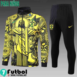 KIT: Chaquetas Deportivas Brasil Ninos 24 25 C540