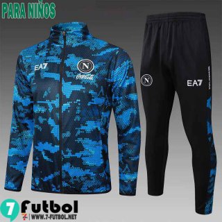 KIT: Chaquetas Deportivas Napoli Ninos 24 25 C541