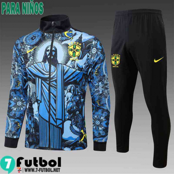 KIT: Chaquetas Deportivas Brasil Ninos 24 25 C550