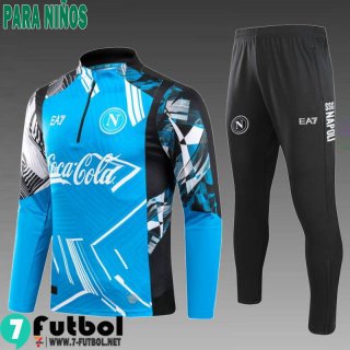 KIT: Chandal Futbol Napoli Ninos 24 25 C551