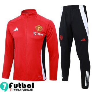 KIT: Chaquetas Deportivas Manchester United Hombre 24 25 B299