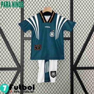 Retro Camiseta Futbol Alemania Primera Ninos 1996 FG461