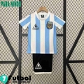 Retro Camiseta Futbol Argentina Primera Ninos 1986 FG462