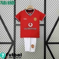 Retro Camiseta Futbol Manchester United Primera Ninos 00 01 FG471