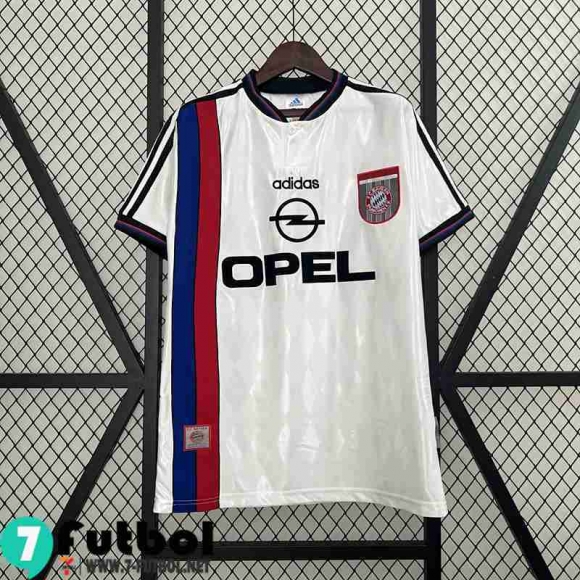 Retro Camiseta Futbol Bayern Munich Segunda Hombre 96 98 FG483