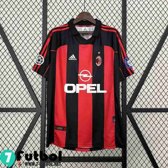 Retro Camiseta Futbol AC Milan Primera Hombre 00 01 FG496