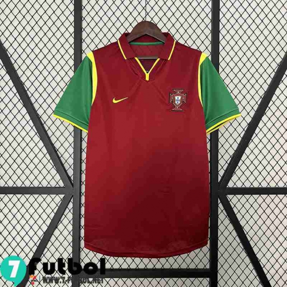 Retro Camiseta Futbol Portugal Primera Hombre 1998 FG498