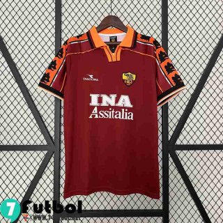 Retro Camiseta Futbol Roma Primera Hombre 98 99 FG514