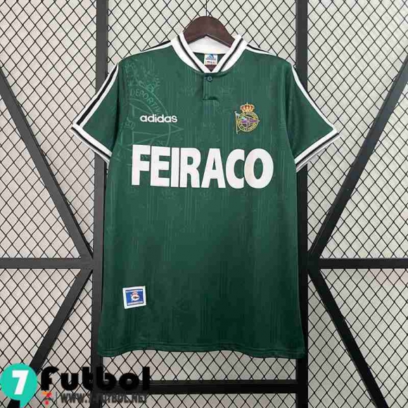 Retro Camiseta Futbol Deportivo La Coruna Segunda Hombre 99 00 FG542