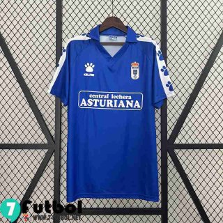 Retro Camiseta Futbol Real Oviedo Primera Hombre 90 91 FG553