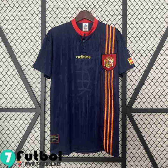 Retro Camiseta Futbol Espana Segunda Hombre 1996 FG570