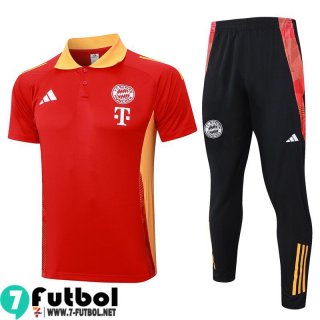 KIT: Polo Futbol Bayern Munich Hombre 24 25 E104