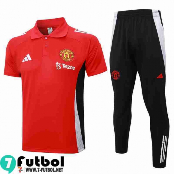 KIT: Polo Futbol Manchester United Hombre 24 25 E108