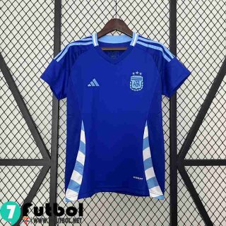 Camiseta Futbol Argentina Segunda Femenino 2024 TBB377