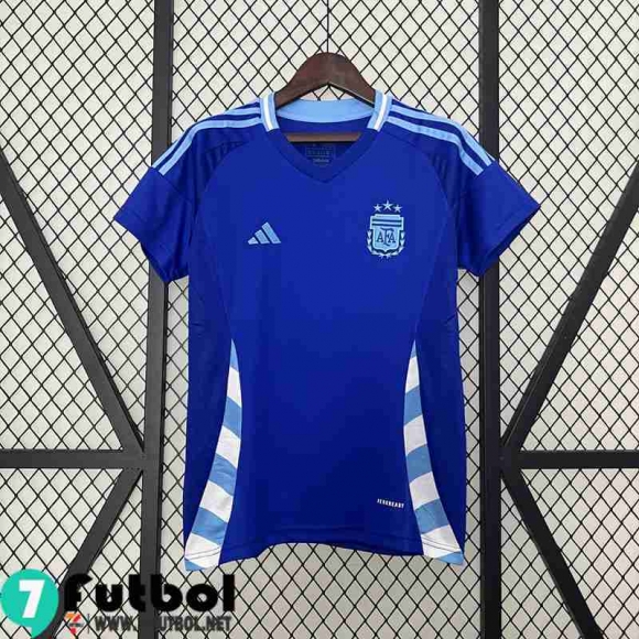 Camiseta Futbol Argentina Segunda Femenino 2024 TBB377