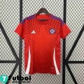 Camiseta Futbol Chile Primera Femenino 2024 TBB378