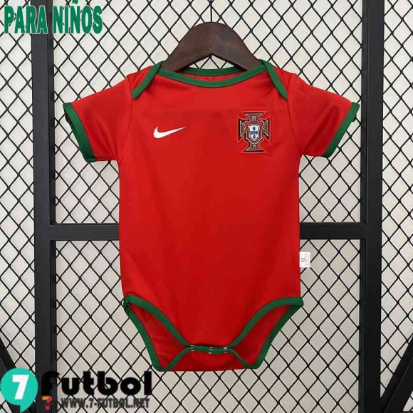 Camiseta Futbol Portugal Primera Baby 2024 TBB431