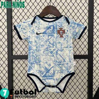 Camiseta Futbol Portugal Segunda Baby 2024 TBB432