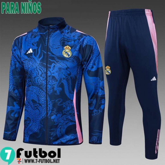 KIT: Chaquetas Deportivas Real Madrid Ninos 24 25 C467