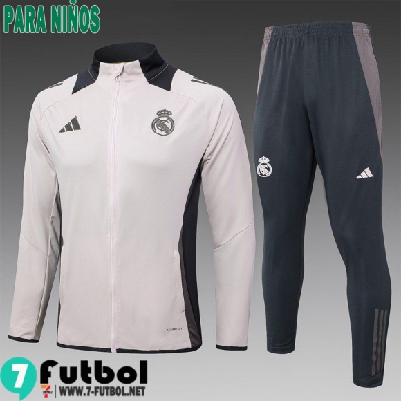 KIT: Chaquetas Deportivas Real Madrid Ninos 24 25 C469