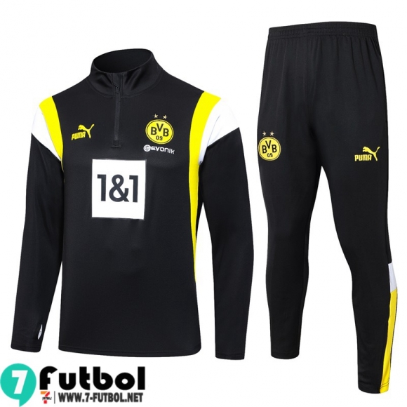 KIT: Chandal Futbol Dortmund negro Hombre 23 24 A103