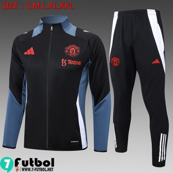 KIT: Chaquetas Deportivas Manchester United Hombre 24 25 B307