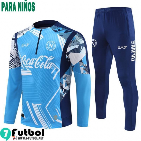 KIT: Chandal Futbol Napoli Ninos 24 25 C502