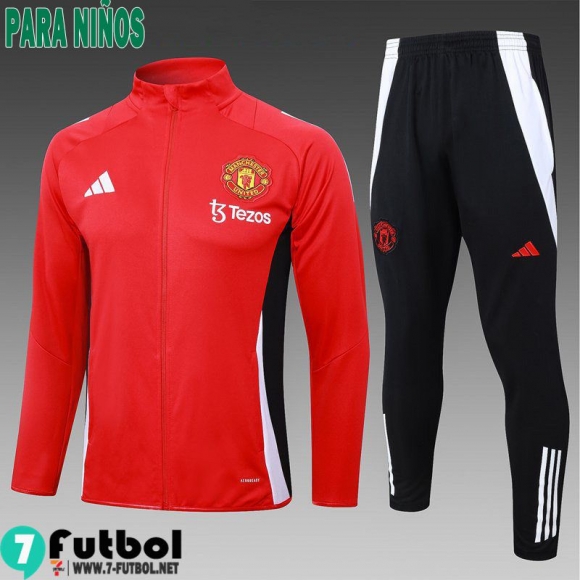 KIT: Chaquetas Deportivas Manchester United Ninos 24 25 C504