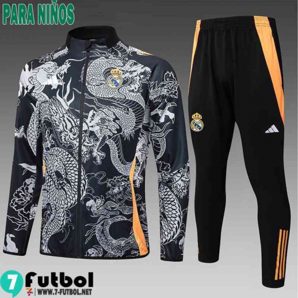 KIT: Chaquetas Deportivas Real Madrid Ninos 24 25 C506