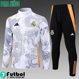 KIT: Chaquetas Deportivas Real Madrid Ninos 24 25 C507