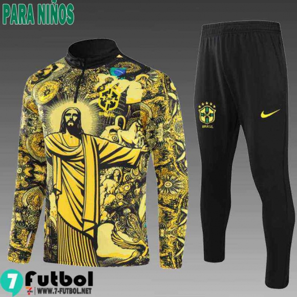 KIT: Chandal Futbol Brasil Ninos 24 25 C522