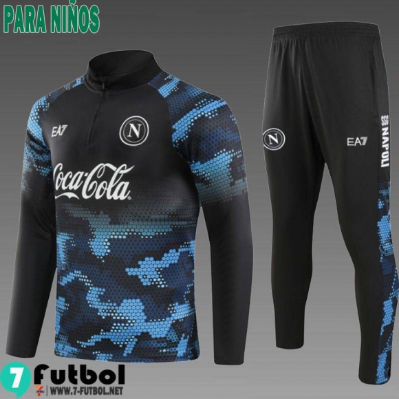 KIT: Chandal Futbol Napoli Ninos 24 25 C526