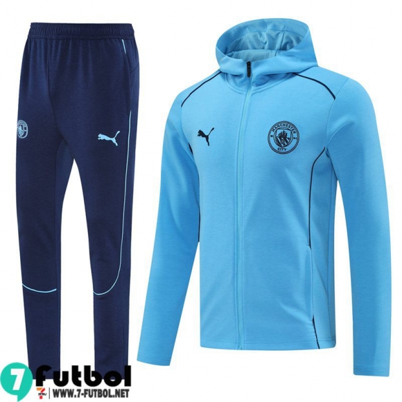 KIT: Chaquetas Deportivas Manchester City Hombre 24 25 B384