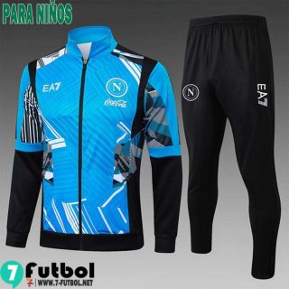 KIT: Chaquetas Deportivas Napoli Ninos 24 25 C582