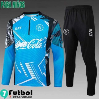 KIT: Chandal Futbol Napoli Ninos 24 25 C594