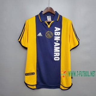 7-Futbol: Retro Camiseta Del Ajax Amsterdam Segunda Equipacion 00/01