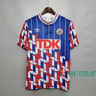 7-Futbol: Retro Camiseta Del Ajax Amsterdam Segunda Equipacion 1990