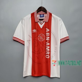 7-Futbol: Retro Camiseta Del Ajax Amsterdam Primera Equipacion 95/96